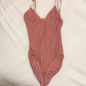 American apparel rose bodysuit